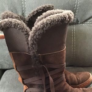 The North Face size 6 winter boots